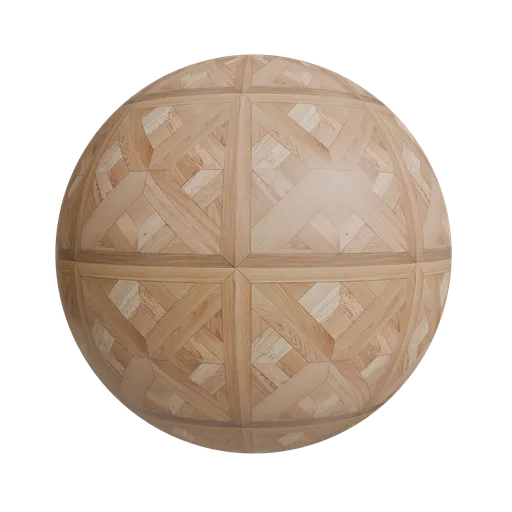 Oak parquet flooring