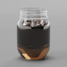 Iced Coffee Jar