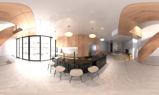 Bright Modern Open-Concept Apartment