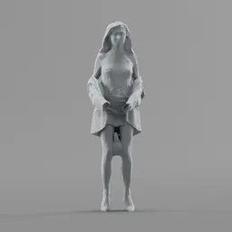 Lowpoly Male Standing