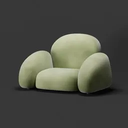 Olive Comfort Lounge Chair