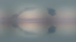 Soft Pastel Horizon Reflection