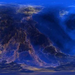 The Midnight Shear Nebula, 16k
