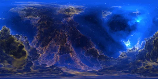 The Midnight Shear Nebula, 16k
