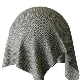 Polka Grey Chenille