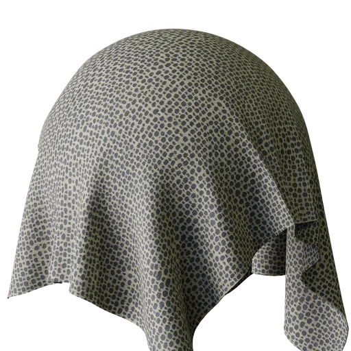 Polka Grey Chenille