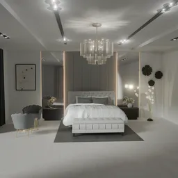 Modern Luxury Bedroom Interior