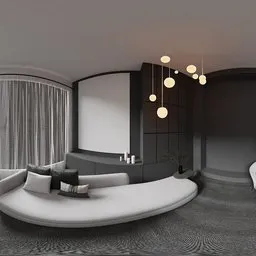 Modern Minimal Living Room Interior