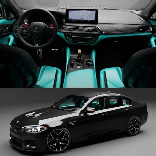 (Rigged)Bmw m5 F90