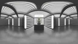 Futuristic Light Tunnel HDRI