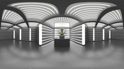 Futuristic Light Tunnel HDRI