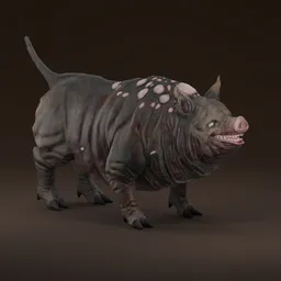 Maneater Pig - Rigged