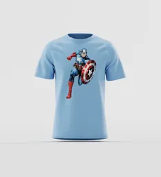 Electric Blue Fluid Print