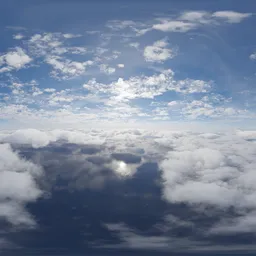 Above the Clouds Sunny Day