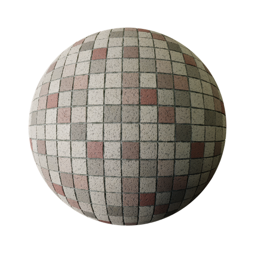 Concrete Floor Tiles 01 FREE tiles materials BlenderKit