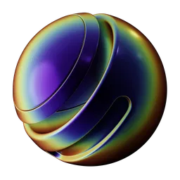 Rainbow Anodized Metal