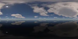Sea, sky, clouds, sun