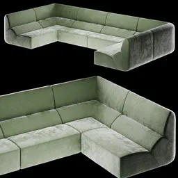 Layout Modular Sofa