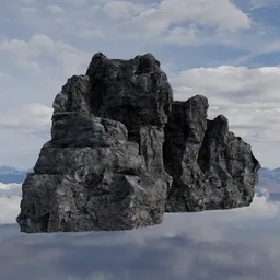 Modular Rock Cliff Asset 2