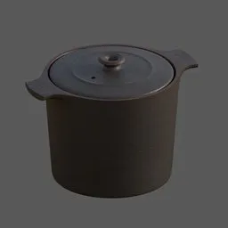 Asian Clay Pot