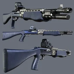 SPAS-12 with Plastic Stock