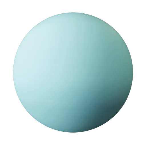 8K Uranus PBR texture for 3D rendering, optimized for Blender material libraries with seamless rock surface detailing.