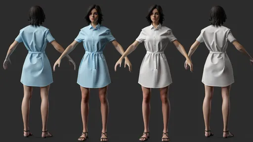 Shirt Dress Female Characte