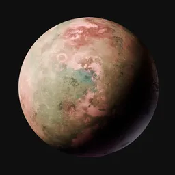 Pink Dusk- Fictional Planet