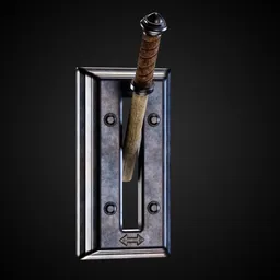 Mechanical Lever Game-Ready + 4K Textures | BlenderKit Series