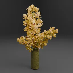 Yellow Orchid Bouquet