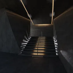 Scifi stairs