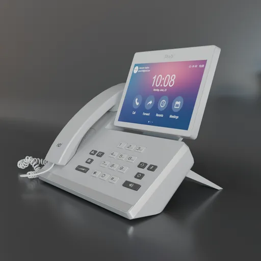 Video Phone white