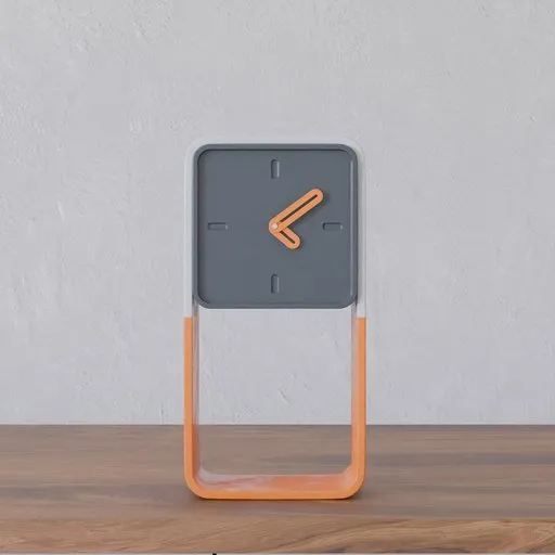 Simple and Minimalist Desk Clock