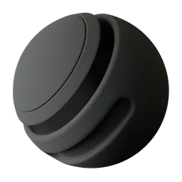 Soft Touch Thermoplastic Charcoal