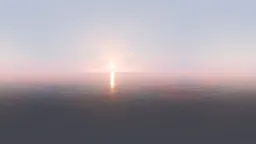 Golden Hour Over Sea