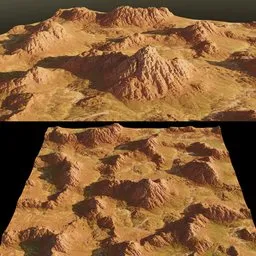 Dry Dunes terrain