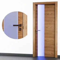Wooden door