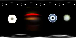 Hdr light black white studio