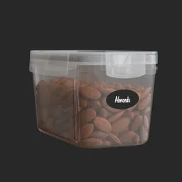 Almond Storage container
