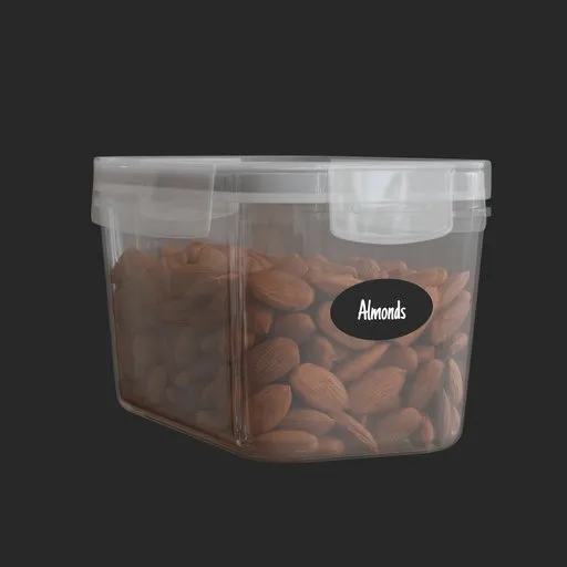 Almond Storage container