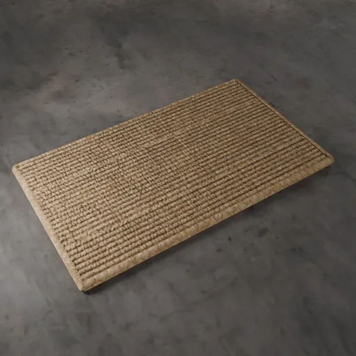 Straw rug carpet