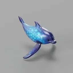 Dolphin Fully rigged