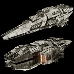 Scifi Battleship Oblivion