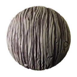 Stylized Aged Brown Driftwood