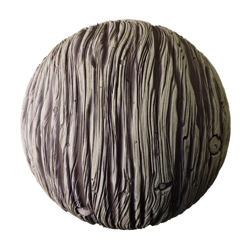 Stylized Aged Brown Driftwood