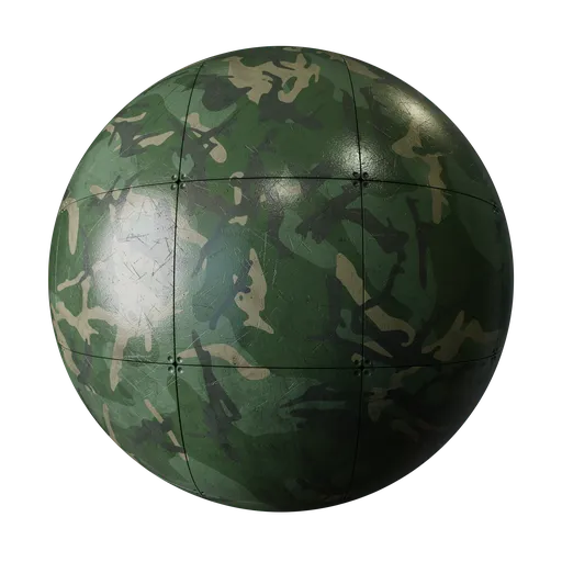Metal camo panels