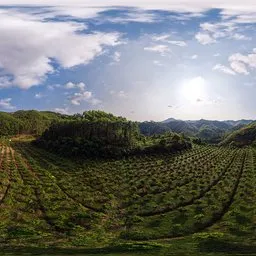 Daytime mountain HDRIs