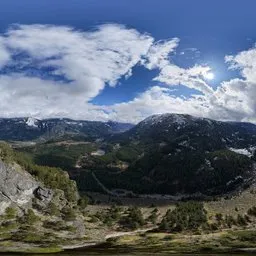 Rocky Mountain Overcast Sunny