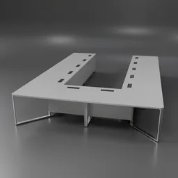 Meeting table U shape