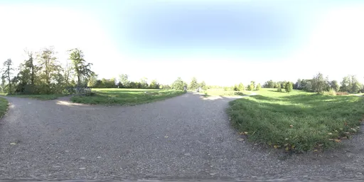 Cozy Bright Park Path